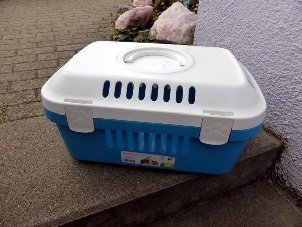 Winterschlafs Kiste &Transportbox Discovery Compact blau  48,5 x 33 x 23,5cm