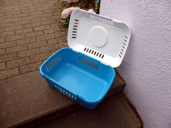 Winterschlafs Kiste &Transportbox Discovery Compact blau  48,5 x 33 x 23,5cm