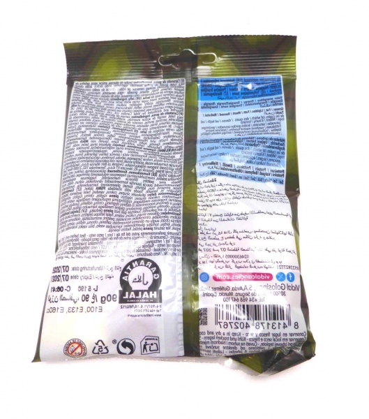 Vidal Filled Turtles, Fruchtgummi, 90g Beutel