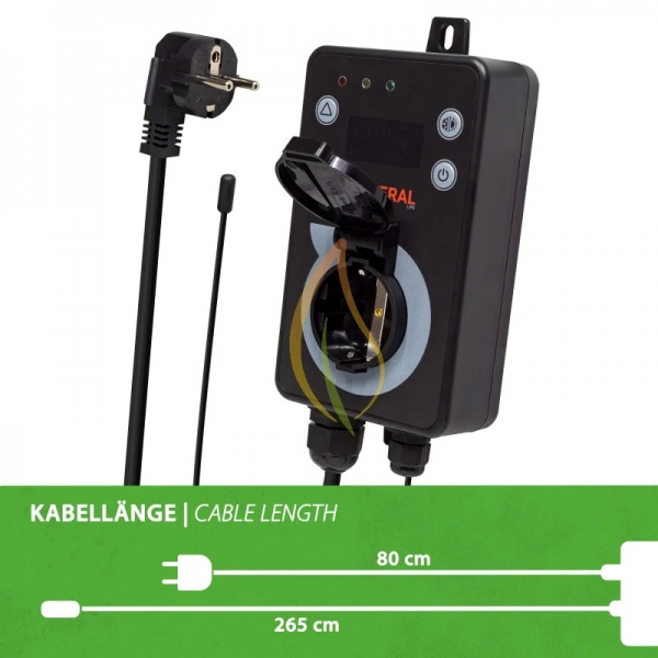 Mi-Heat Outdoor Thermostat GH600 für Kühl- und Heizbetrieb