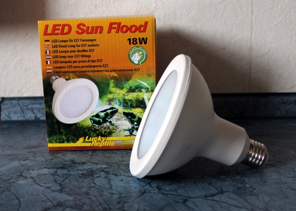 Lucky Reptile LED Sun Flood, 18 Watt