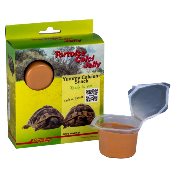 Tortoise Calci Jelly 4x65g (Lucky Reptile)