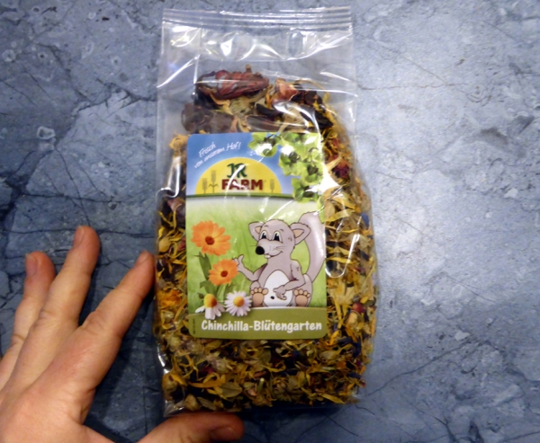 Chinchilla-Blütengarten 50g (JR FARM)