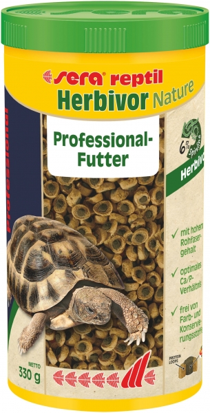 sera reptil Herbivor Nature 1000ml - 330g