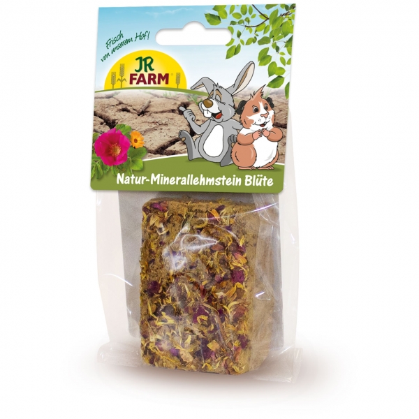 Natur-Minerallehmstein Blüte 100g (JR FARM)