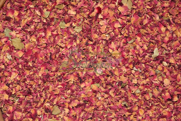 Rosenblütenblätter, rot 100g