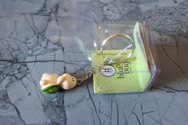 BlueBug "Phill"  Sammel-Anhänger VIEL GLÜCK Döschen