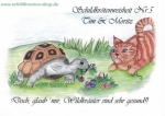 Sammelpostkarte Schildkrötenweisheit Nr. 5