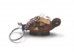 Schildkröten-Schlüsselanhänger aus Holz