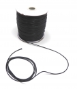 Kordband (schwarz) 1,5 mm x 1 m Meterware