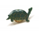 Ansteckpin "Landschildkröte" ca. 2x1,3 cm