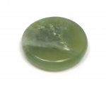 Scheibenstein Jade Größe ca. 3-5 x 5 cm groß (grün)