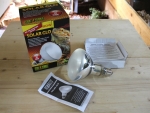 Exoterra Solar Glo 80 Watt Sonnenlicht simulierende UV & Wärmelampe