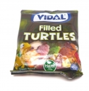 Vidal Filled Turtles, Fruchtgummi, 90g Beutel