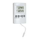 Digitales Innen-Außen-Thermometer mit Alarm