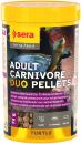 sera TURTLE Adult Carnivore Duo Pellets 250ml (72g)