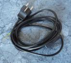 Zuleitung 3-adrig schwarz Schalter Schukostecker